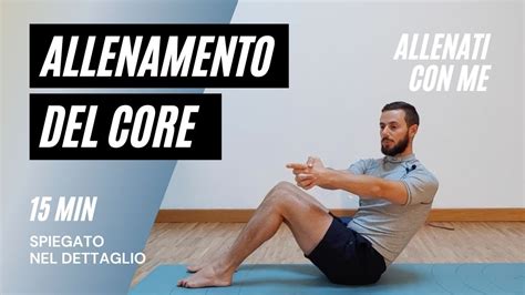 Core Stability Circuito Completo Di Allenamento Per Il Core Youtube