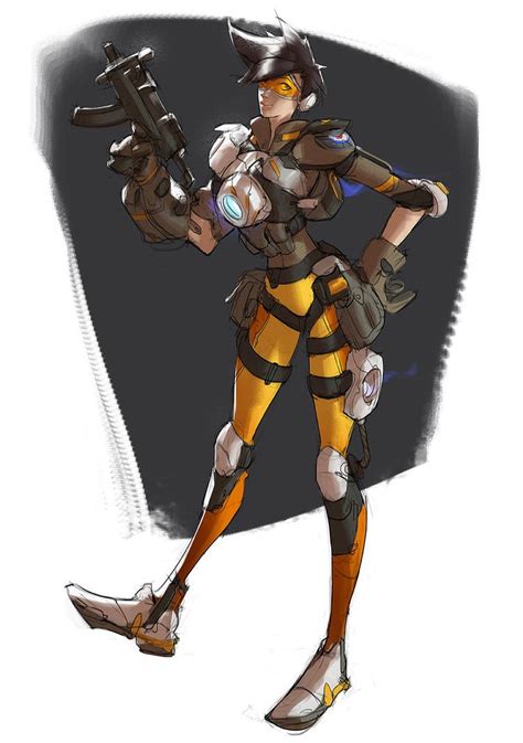 Tracer By Ramonn90 Overwatch Tracer Overwatch Hero Concepts