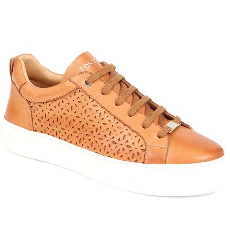 Womens Leather Trainers Ladies Leather Trainers Jones Bootmaker
