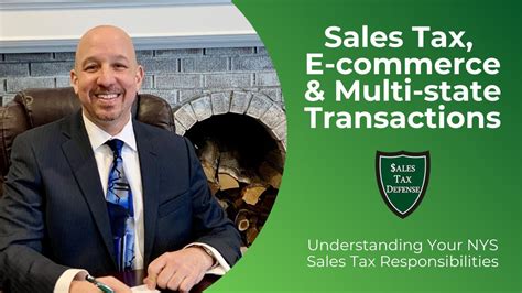 Sales Tax E Commerce And Multi State Transactions YouTube