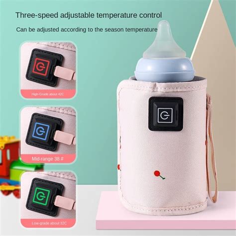 Baby Fles Thermostaat Usb Smart Verwarming Isolati Grandado