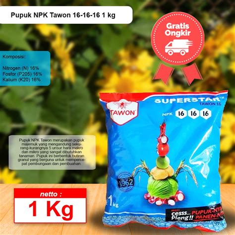 Pupuk Npk Tawon Kg Lazada Indonesia