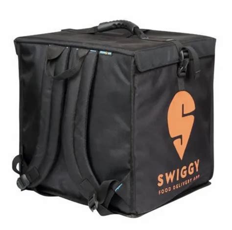 Black Matty Swiggy Bag at Rs 850/piece in Chennai | ID: 25309493273