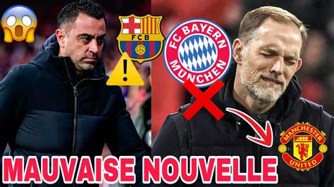 Les Raisons De La Col Re Du Bar A Envers Xavi D Voil E Le Bayern