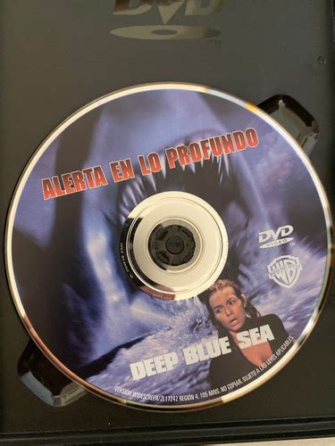 Dvd Original Alerta En Lo Profundo Deep Blue Sea Thomas Jane MercadoLibre