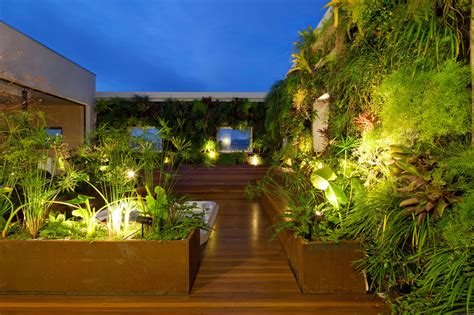 Jardim Vertical Cobertura De Vidro Por Casa 14 Arquitetura Vidrado