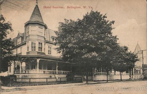 Hotel Suzerne Belington, WV Postcard