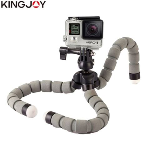 Kingjoy Official KT 600S Mini Gopro Tripod Mount Octopus Movil Flexible