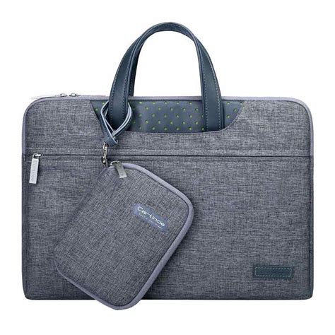 Cartinoe 15 4 Inch Laptop Bag And Travel Pouch Grey Hightech