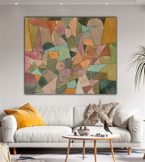 Paul Klee Untitled Canvas Print Wall Art Klee Print Klee Poster Paul