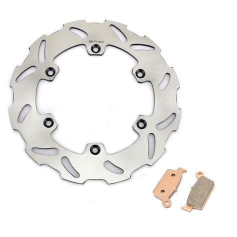 Rear Brake Disc Disk Rotor Pads For Suzuki Rm Drz E S