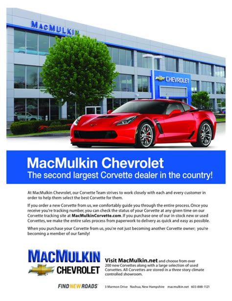 About MacMulkin Corvette - MacMulkin Corvette - 2nd Largest Corvette ...