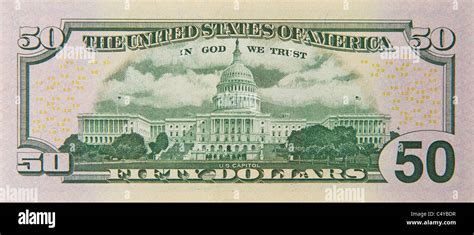 50 Fifty Dollar Dollars Bill Note Bills Notes Stock Photo Alamy