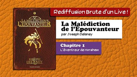 La Mal Diction De L Pouvanteur Chapitre Livre Audio Youtube