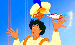 Walt Disney Screencaps – Prince Aladdin & Genie - Walt Disney ...