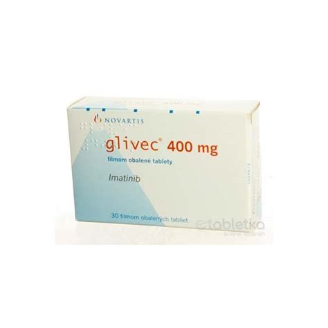 GLIVEC 400 mg filmom obalené tablety etabletka