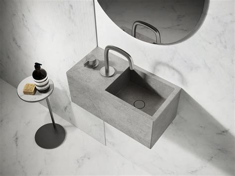 Rectangular Wall Mounted Handrinse Basin Pb Micro Basin By Cocoon