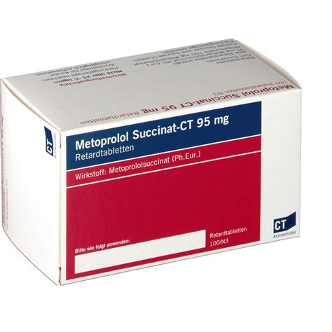 Metoprolol Succinat Ct 95 Mg Shop