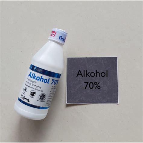 Jual Alkohol 70 100ml Onemed Shopee Indonesia