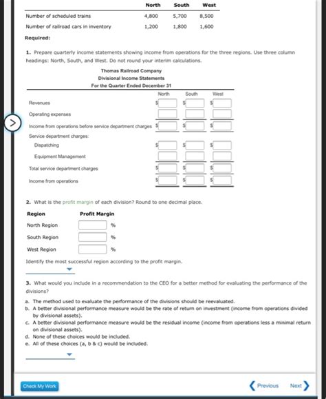 Solved Profit Center Responsibility Reporting For A Service Chegg