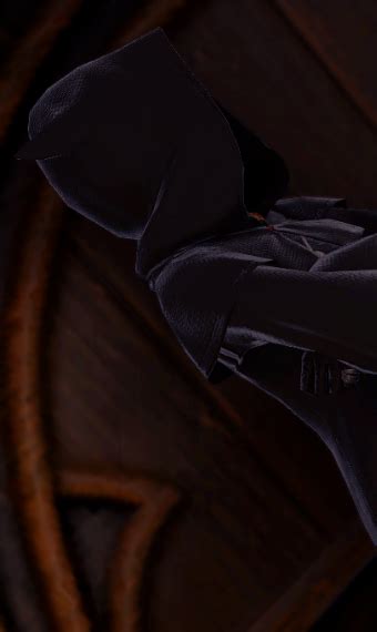 Jet Black Cowl | Eorzea Collection