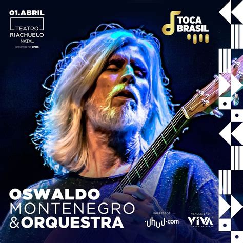 Oswaldo Montenegro canta orquestra em Natal Território Livre