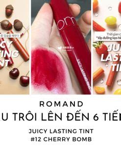Son Romand Cherry Màu Đỏ Cherry Đẹp Nhất Hot