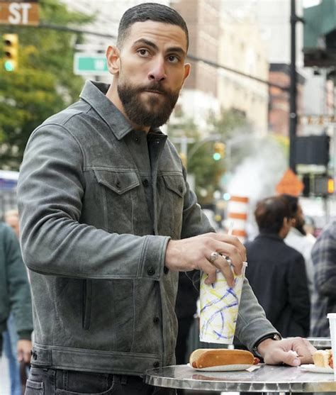 Zeeko Zaki FBI TV Show Omar Adom Suede Jacket Jackets Expert