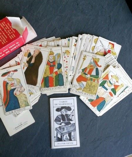 Piatnik 1984 Tarot De Marseille Etsy