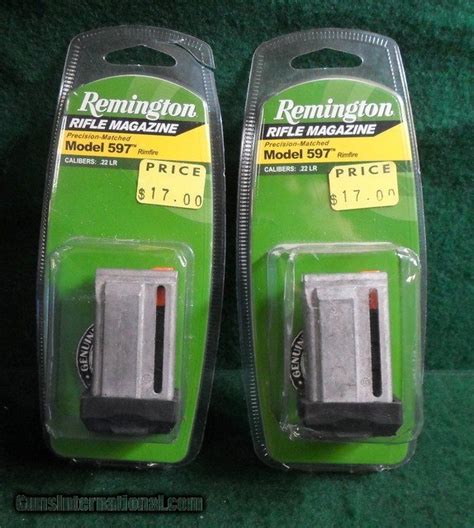 Two Remington Model 597 Magazine 22 Lr 10 Rd Clip New