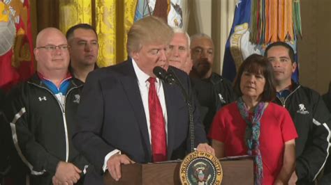 President Trump Salutes Wounded Warriors At White House 6abc Philadelphia