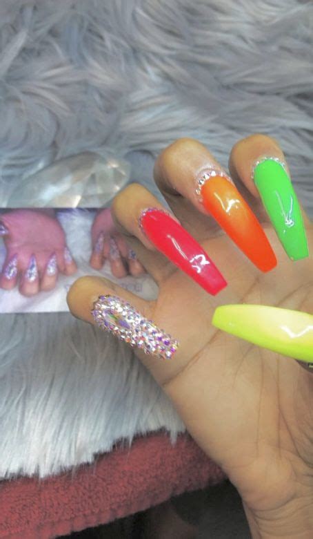 Colorful Nail Designs Nail Designs Spring Cute Nail Designs Acrylic