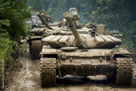 Russian Tank T 90 Stock Photo Adobe Stock