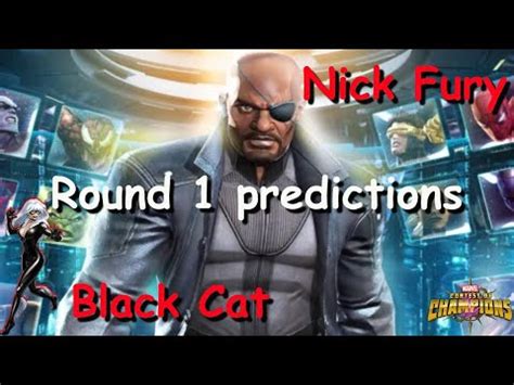 Mcoc Nick Fury Arena Predictions Mcoc Black Cat Arena Predictions