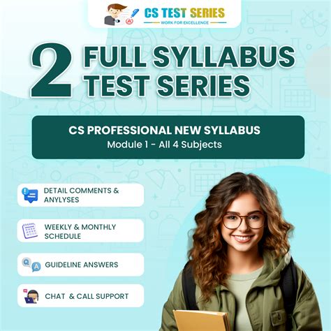 CS Professional Test Series Module 1 All 4 Subjects 2 Full Syllabus