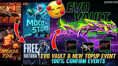 Evo Vault New Top Up Event Confirm Free Fire New Event Free Fire