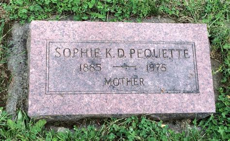 Sophie Dorthea Lemke Pequette 1885 1975 Mémorial Find a Grave