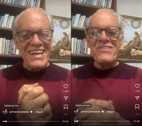 Sorrindo Pastor M Rcio Valad O Surpreende Ao Comunicar Morte De