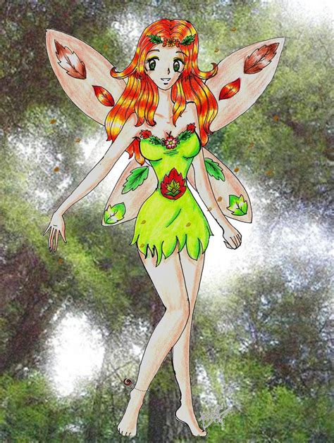 Whysp80s Autumn Fairy By Ansigari On Deviantart