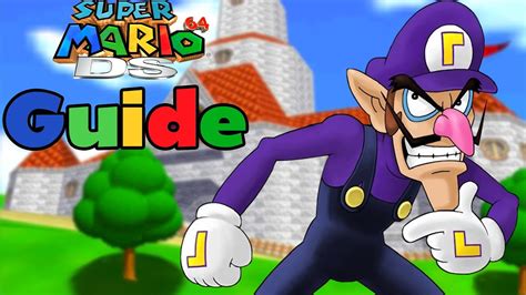 Waluigi In Super Mario 64 Ds Unlock