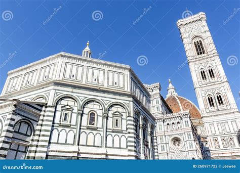 Exterior Of The Cathedral Of Santa Maria Del Fiore In Florence Tuscany