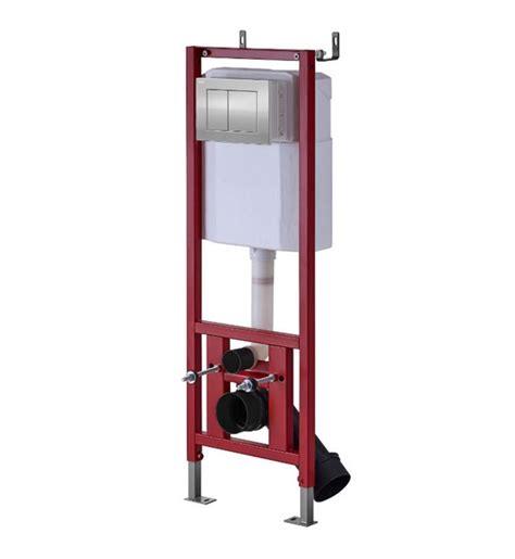 Инсталляция для подвесного унитаза с клавишей хром D&K for TRPL 400*165 ...