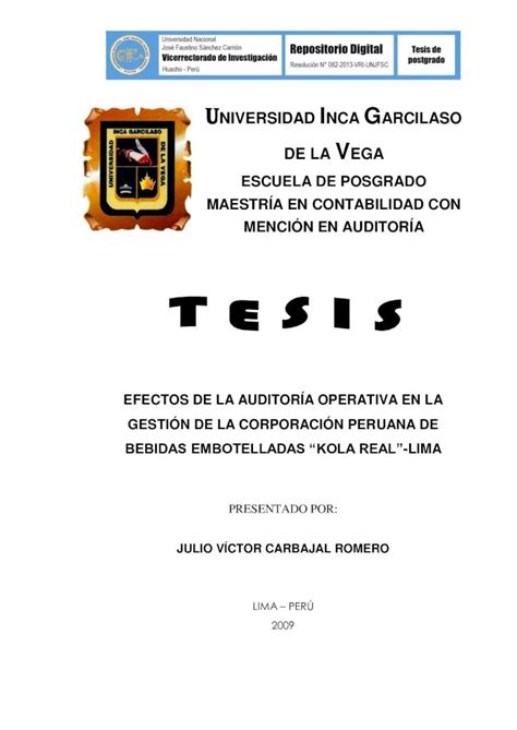 Pdf Efectos De La Auditoria Operativa En La Gestion De La