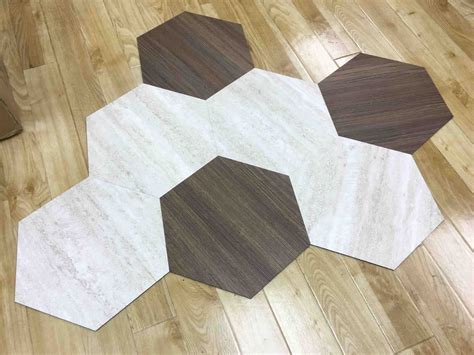 Everything You Need To Know About Hexagon Vinyl Flooring - Flooring Designs