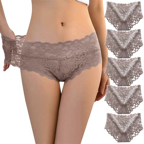 Aayomet Boxer Briefs For Women Cotton Thongs For Women Lace Women S