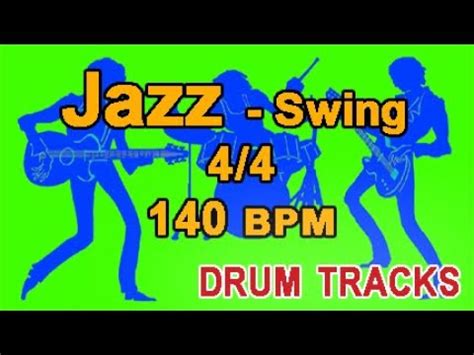 Drum Backing Track Jazz Swing Beat Bpm Youtube