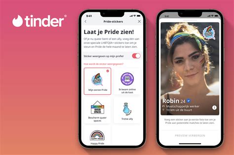 Fonk Marketing Tinder Ondersteunt Coming Out Reis Tijdens Pride