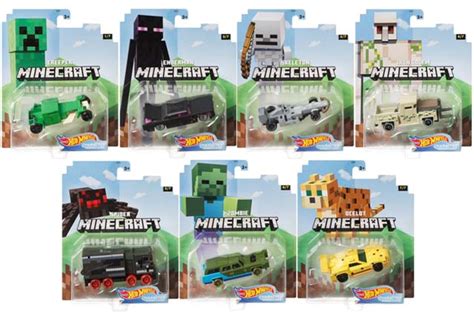 2020年版MINECRAFTキャラクターカーのラインナップまとめ GJJ23 986B Hot Wheels 情報まとめ ホットウィール にわかマニア