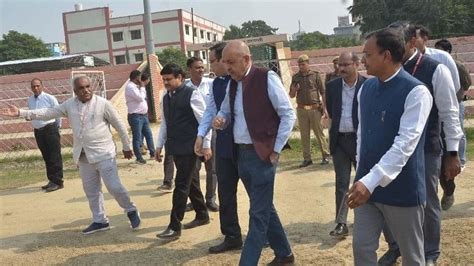 Pmo Team Saw Progress Of Sigra Sports Complex Varanasi Pm Modi Laid The Foundation Stone In July