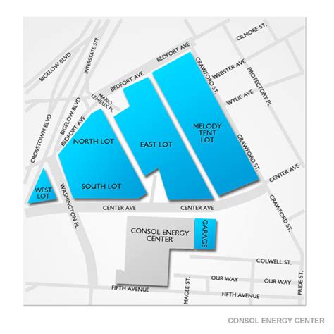 Ppg Paints Arena Parking Map